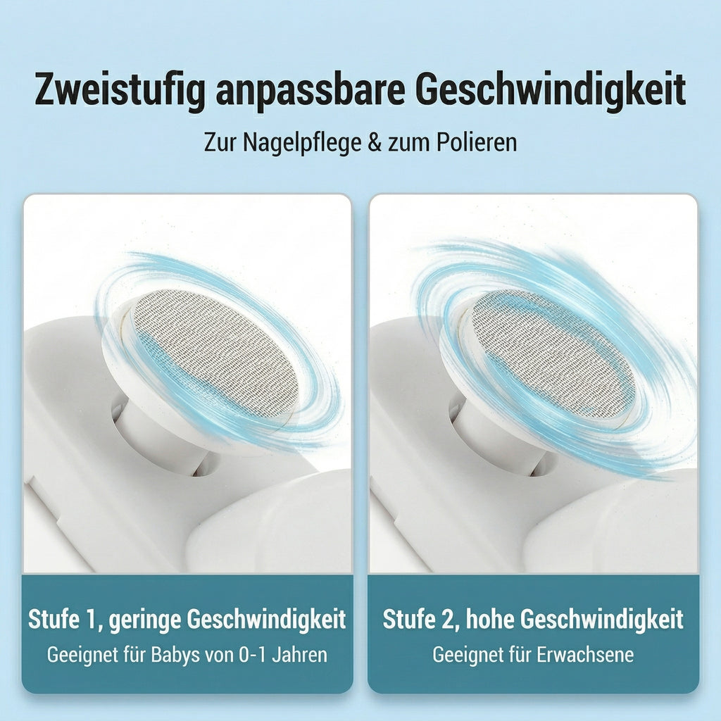 Elektronischer Nagel-trimmer und Polierer